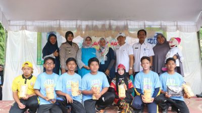Rayakan HUT ke-77, Polwan Polres Pasuruan Gelar Kegiatan Sosial Bersama Anak-anak Disabilitas