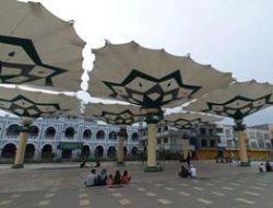 Perawatan Payung Madinah Alun-Alun Kota Pasuruan Tersedot Anggaran Rp180 Juta
