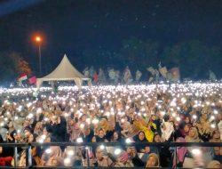 Lautan Jemaah Hadiri Gebyar Selawat Hari Santri di Pasuruan
