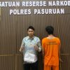 Polisi Tangkap Pengedar Sabu di Gempol Pasuruan, Empat Poket Diamankan